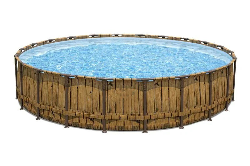 Round Above Ground Pool Set - 22' x 52in