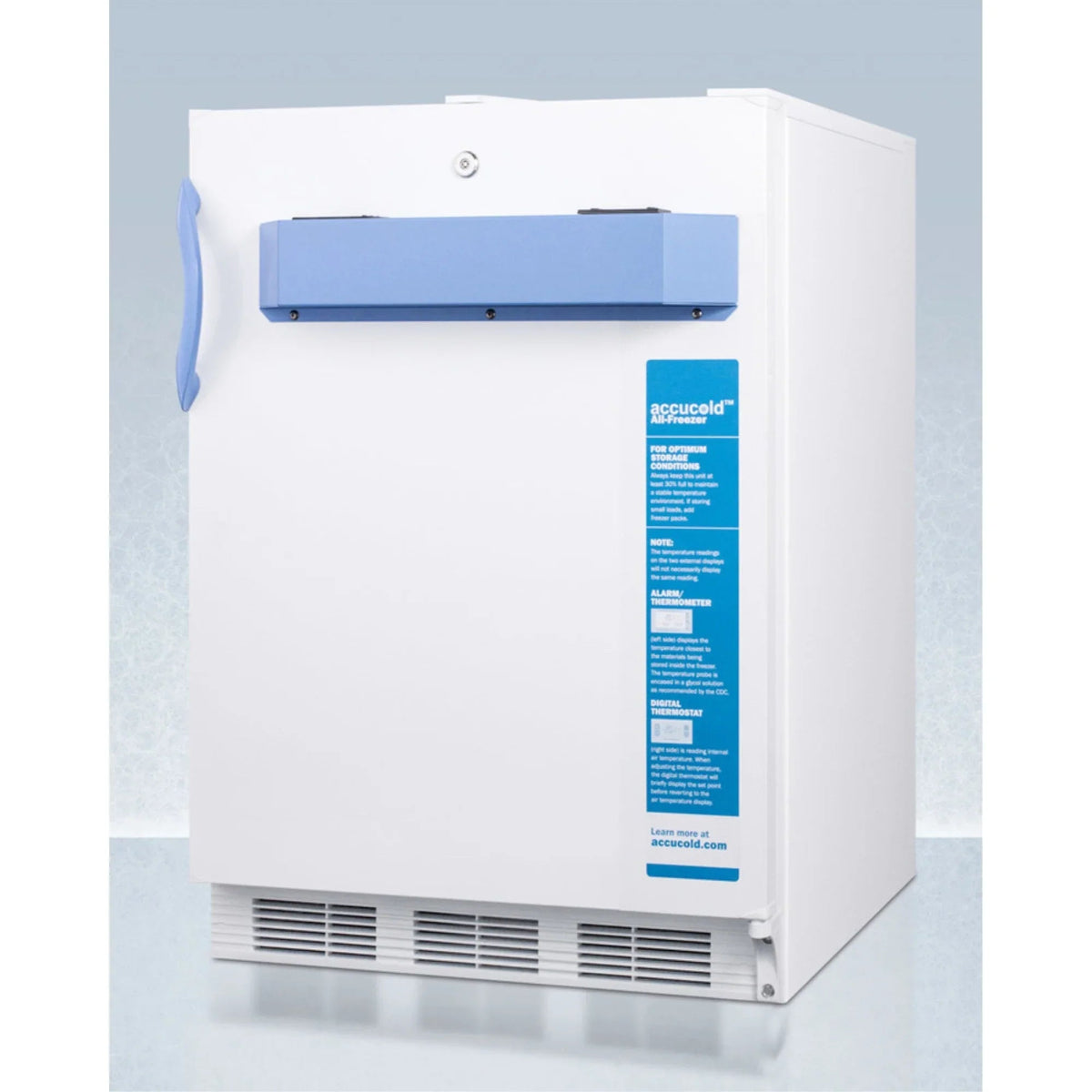 Summit 24 in Wide Built-In ADA Height Manual Defrost Medical All-Freezer - VT65MLBIMED2ADA