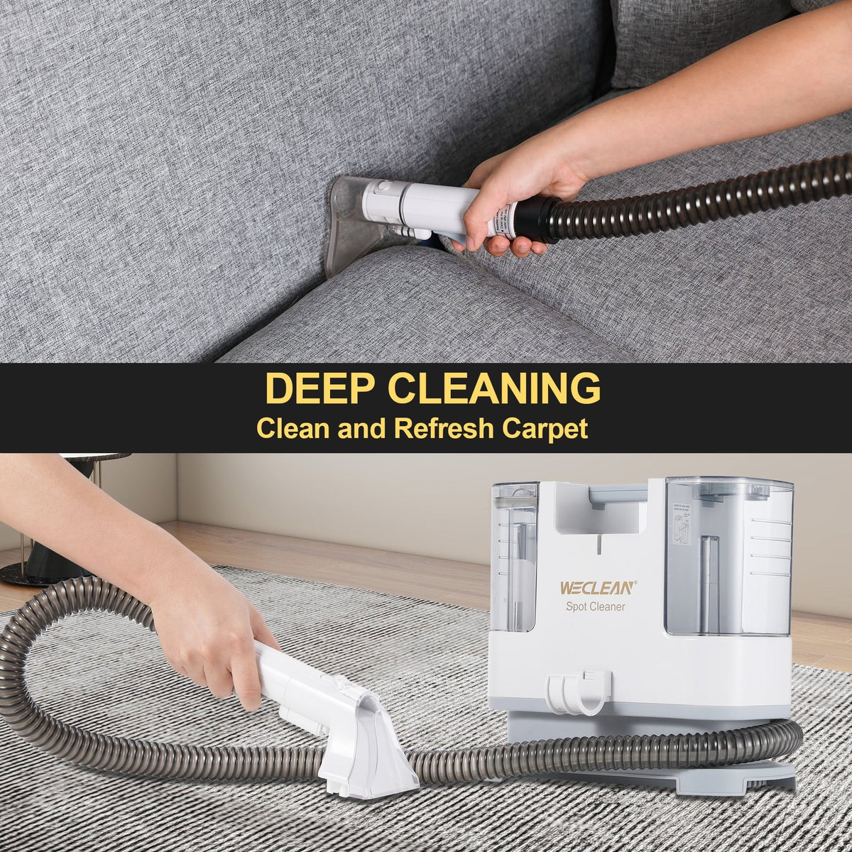 WECLEAN Portable Carpet And Upholstery Cleaner With 400W Motor - C1