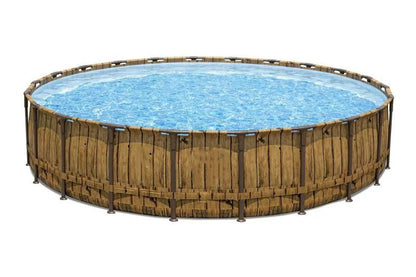 Round Above Ground Pool Set - 22' x 52in