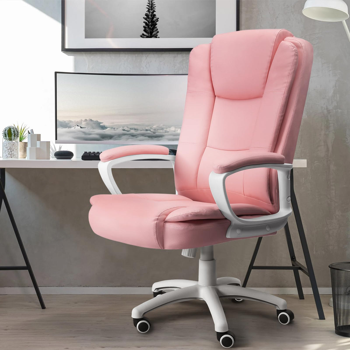 400 LBS Big And Tall Heavy Duty Ergonomic High-Back Office Chair