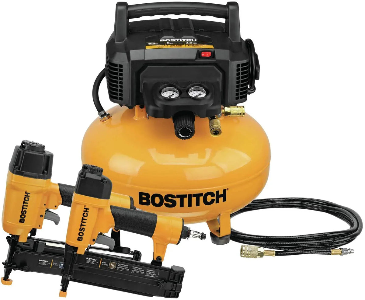 3-Tool Air Compressor Combo Kit - 6-Gallon 150-PSI