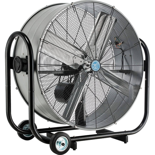 Portable Tilt Drum Blower Fan 36x22 - Belt Drive