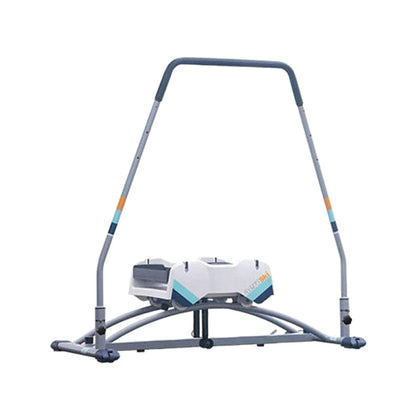 Aeroski Ski Fitness Workout Machine With Recoil Spring Resistance, Gray - 2.0