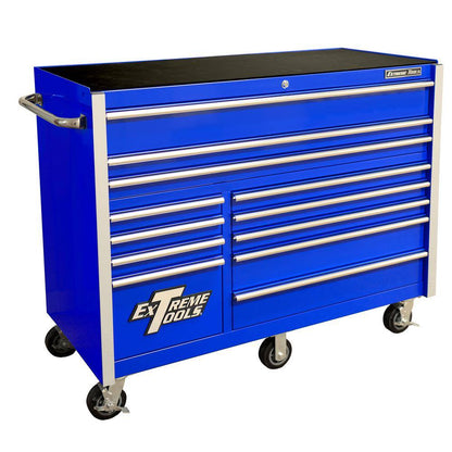 55-Inch 12-Drawer Roller Cabinet Tool Chest - THD552112RCBL