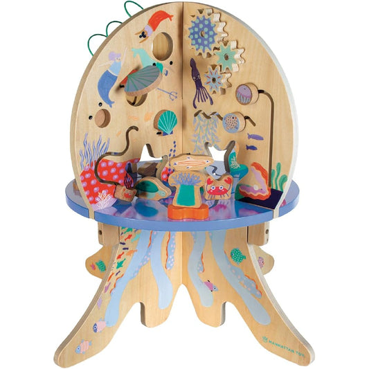 Manhattan Toy Wooden Toddler Activity Center - Deep Sea Adventure