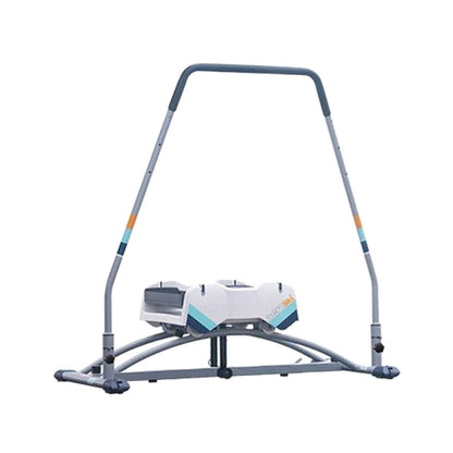 Aeroski Ski Fitness Workout Machine With Recoil Spring Resistance, Gray - 2.0