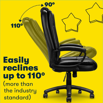 400 LBS Big And Tall Heavy Duty Ergonomic High-Back Office Chair
