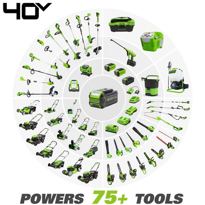 Greenworks 40V 12 in Cordless Chainsaw With 2.0 Ah Battery And Charger - 20262