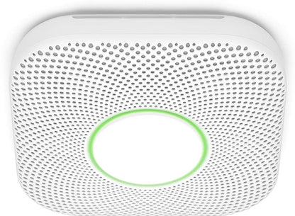 Nest Protect Battery Operated Smoke And Carbon Monoxide Detector - White