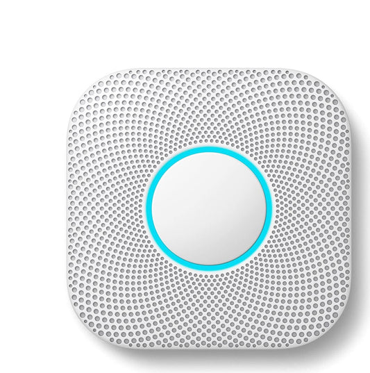 Nest Protect Battery Operated Smoke And Carbon Monoxide Detector - White